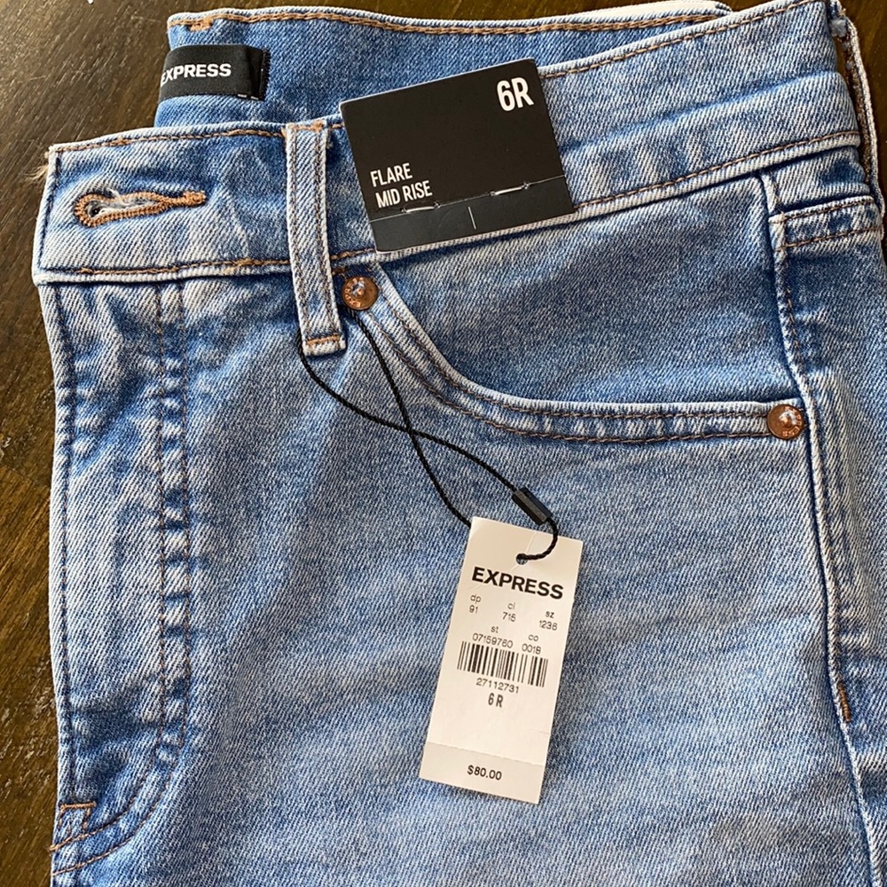 Express flare jeans